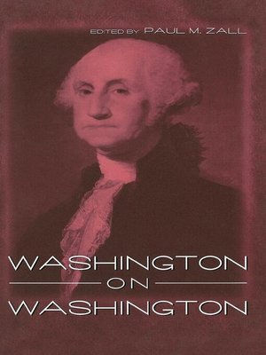 cover image of Washington on Washington
